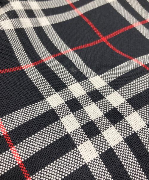 Burberry's（バーバリー）Burberry's (バーバリー) チェックスカート ブラック×ホワイト サイズ:46の古着・服飾アイテム