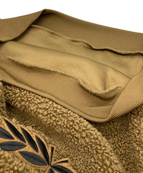 FRED PERRY（フレッドペリー）FRED PERRY (フレッドペリー) フリーススウェット ブラウン サイズ:Ⅼの古着・服飾アイテム