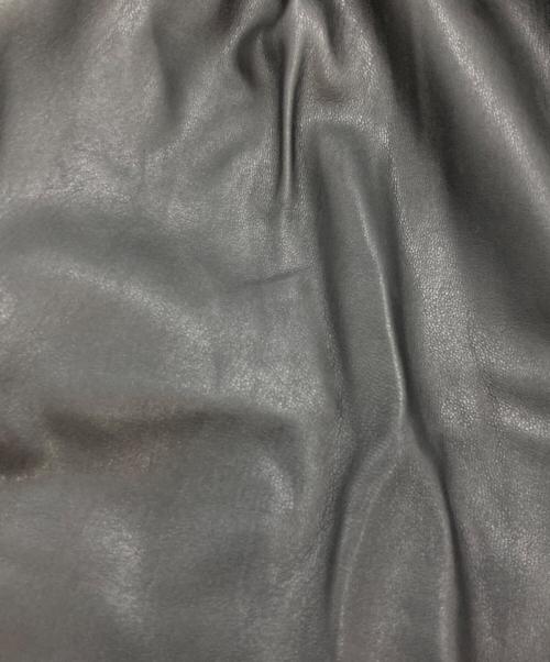 FREAK'S STORE（フリークスストア）FREAK'S STORE (フリークスストア) エコレザーパンツ ブラック サイズ:Ⅼの古着・服飾アイテム