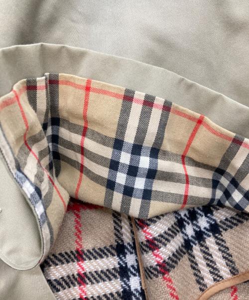 Burberry's（バーバリー）Burberry's (バーバリー) ライナー付裏ノバチェックステンカラーコート ベージュ サイズ:不明の古着・服飾アイテム