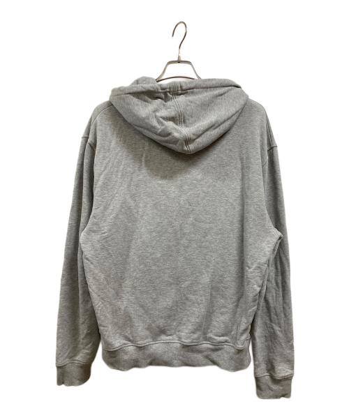AMI Alexandre Mattiussi（アミアレクサンドルマテュッシ）AMI Alexandre Mattiussi (アミアレクサンドルマテュッシ) AMI DE COEUR HOODIE グレー サイズ:XLの古着・服飾アイテム