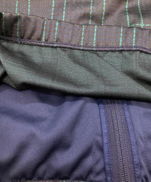 adidas（アディダス）adidas (アディダス) タータン チェック トラックジャケット グリーン×ブラック サイズ:Mの古着・服飾アイテム