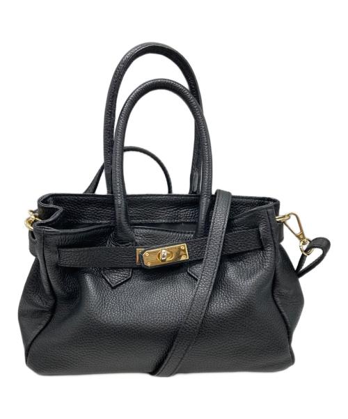 AULENTTI（オウレンティ）AULENTTI (オウレンティ) 2WAYショルダーバッグ ブラックの古着・服飾アイテム