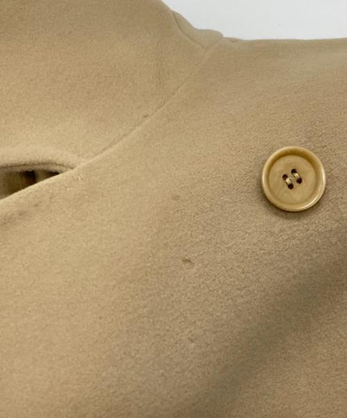 MaxMara（マックスマーラ）MaxMara (マックスマーラ) ラナウールコート ベージュ サイズ:42の古着・服飾アイテム