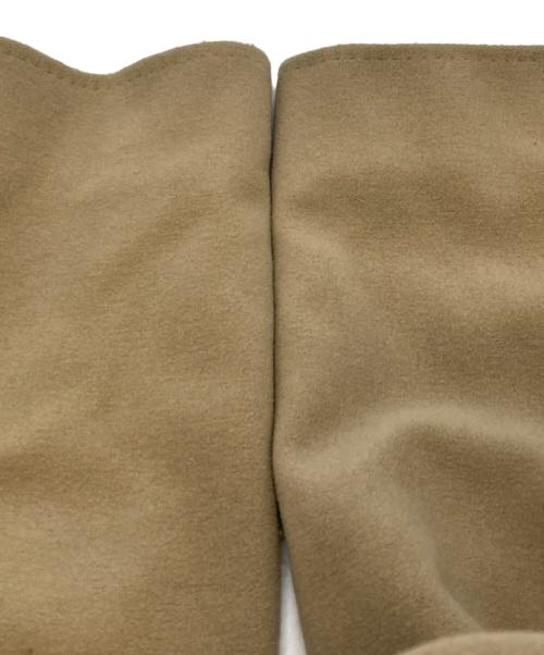 MaxMara（マックスマーラ）MaxMara (マックスマーラ) ラナウールコート ベージュ サイズ:42の古着・服飾アイテム