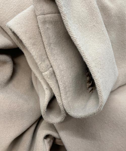 MaxMara（マックスマーラ）MaxMara (マックスマーラ) ラナウールコート ベージュ サイズ:42の古着・服飾アイテム