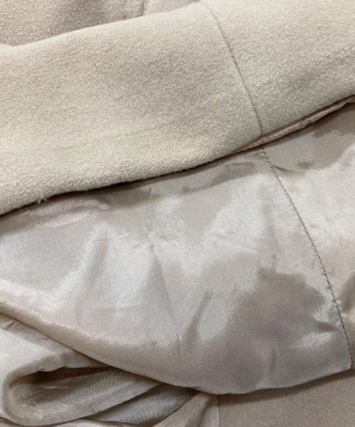 MaxMara（マックスマーラ）MaxMara (マックスマーラ) ラナウールコート ベージュ サイズ:42の古着・服飾アイテム