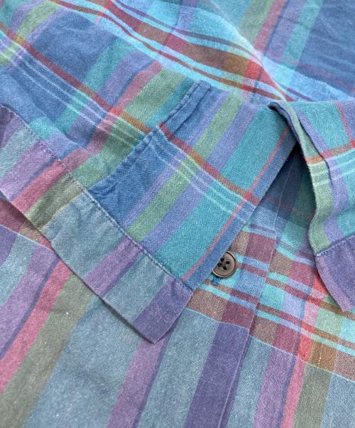 POLO RALPH LAUREN（ポロ・ラルフローレン）POLO RALPH LAUREN (ポロ・ラルフローレン) CALDWELLチェックシャツ ブルー サイズ:Mの古着・服飾アイテム