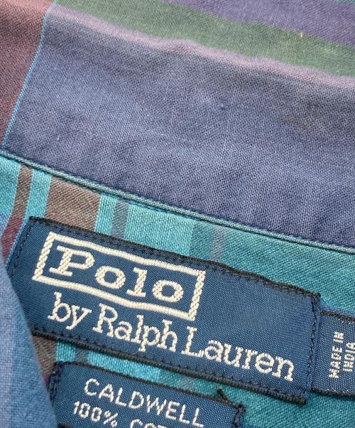POLO RALPH LAUREN（ポロ・ラルフローレン）POLO RALPH LAUREN (ポロ・ラルフローレン) CALDWELLチェックシャツ ブルー サイズ:Mの古着・服飾アイテム