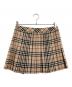BURBERRY LONDON (バーバリーロンドン) ノバチェックミニスカート ベージュ サイズ:38：5000円