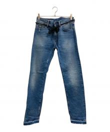 OFFWHITE（オフホワイト）の古着「DIAG WINDOWS SKINNY」｜インディゴ