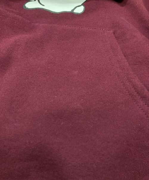 UNDERCOVER（アンダーカバー）UNDERCOVER (アンダーカバー) Supreme (シュプリーム) Anti You Hooded Sweatshirt バーガンディー サイズ:Mの古着・服飾アイテム