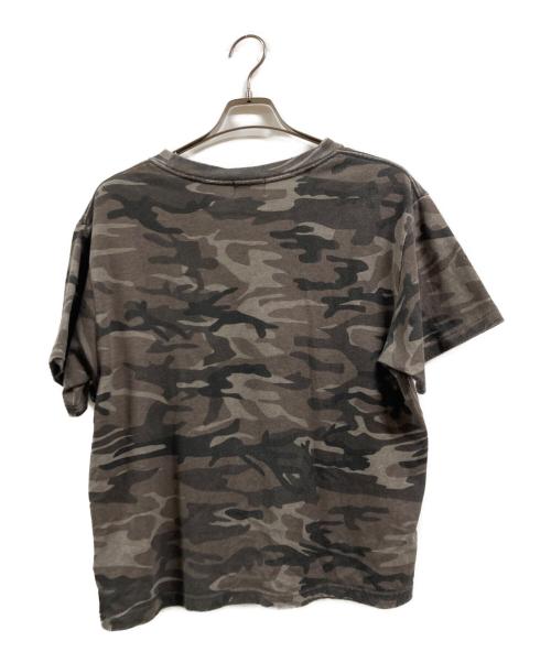 ANDER HUNK（アンダーハンク）ANDER HUNK (アンダーハンク) Camouflage Short T-shirt ブラウン サイズ:Lの古着・服飾アイテム