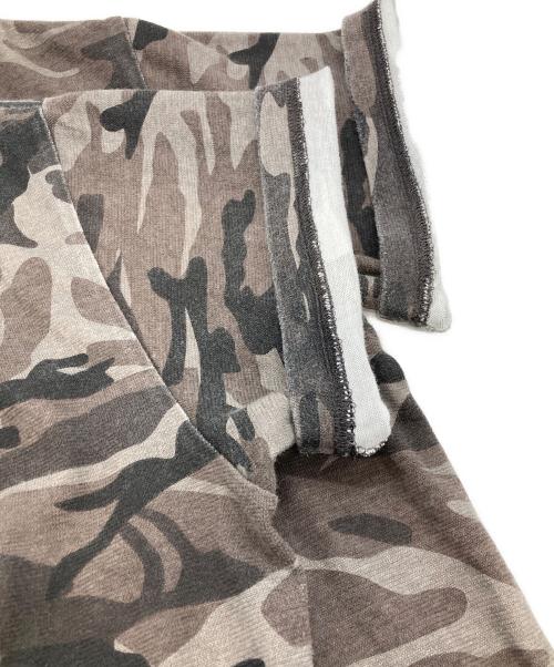 ANDER HUNK（アンダーハンク）ANDER HUNK (アンダーハンク) Camouflage Short T-shirt ブラウン サイズ:Lの古着・服飾アイテム