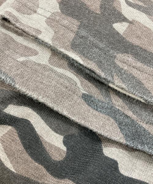 ANDER HUNK（アンダーハンク）ANDER HUNK (アンダーハンク) Camouflage Short T-shirt ブラウン サイズ:Lの古着・服飾アイテム