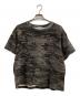 ANDER HUNK（アンダーハンク）の古着「Camouflage Short T-shirt」｜ブラウン