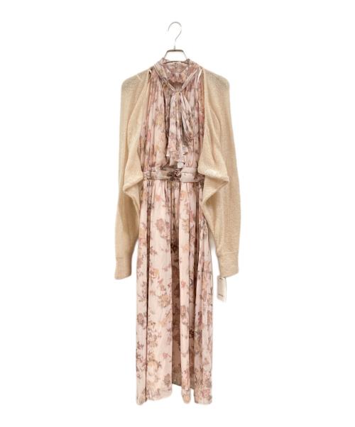 Snidel（スナイデル）Snidel (スナイデル) アメスリワンピ×ボレロカーデセット ピンクの古着・服飾アイテム