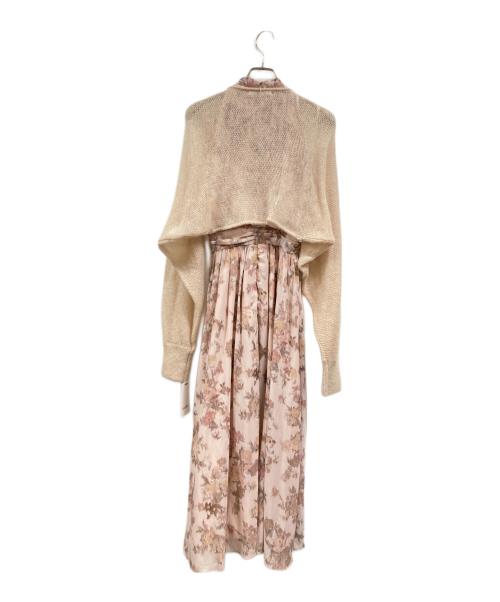 Snidel（スナイデル）Snidel (スナイデル) アメスリワンピ×ボレロカーデセット ピンクの古着・服飾アイテム