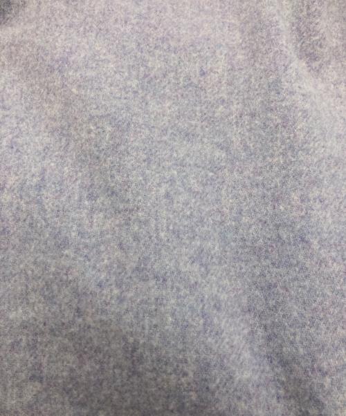 Acne studios（アクネ ストゥディオズ）ACNE STUDIOS (アクネ ストゥディオズ) フリンジウールスカーフ パープルの古着・服飾アイテム