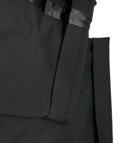 BEAUTY&YOUTH（ビューティーアンドユース）BEAUTY&YOUTH (ビューティーアンドユース) サイドラインラップパンツ ブラック サイズ:XSの古着・服飾アイテム