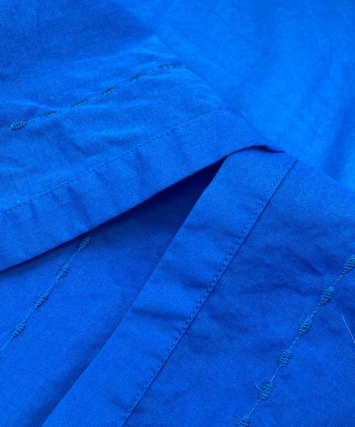 Spick and Span（スピック＆スパン）Spick and Span (スピック＆スパン) 60ローンフレンチレースブラウス ブルー サイズ:FREEの古着・服飾アイテム