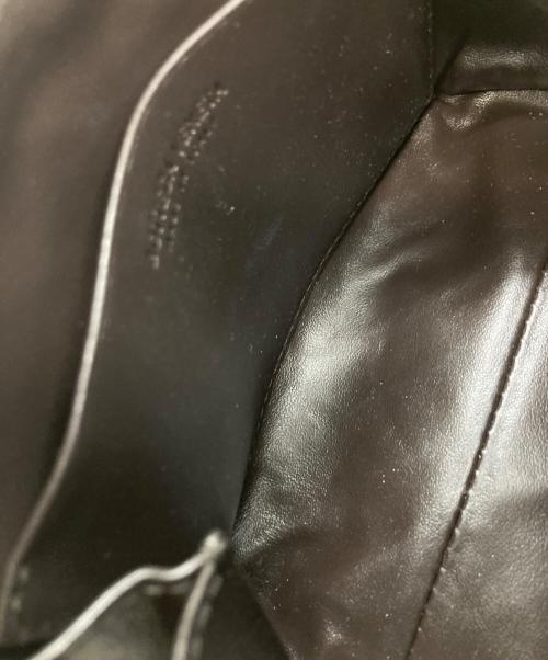 BOTTEGA VENETA（ボッテガベネタ）BOTTEGA VENETA (ボッテガベネタ) イントレチャートビューティポーチ ブラウンの古着・服飾アイテム