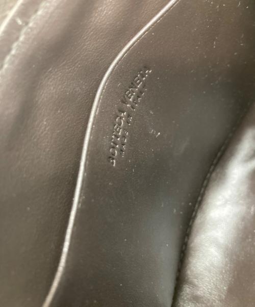 BOTTEGA VENETA（ボッテガベネタ）BOTTEGA VENETA (ボッテガベネタ) イントレチャートビューティポーチ ブラウンの古着・服飾アイテム