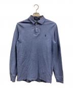 POLO RALPH LAURENポロ・ラルフローレン）の古着「ポニー刺繍ポロシャツ」｜ブルー
