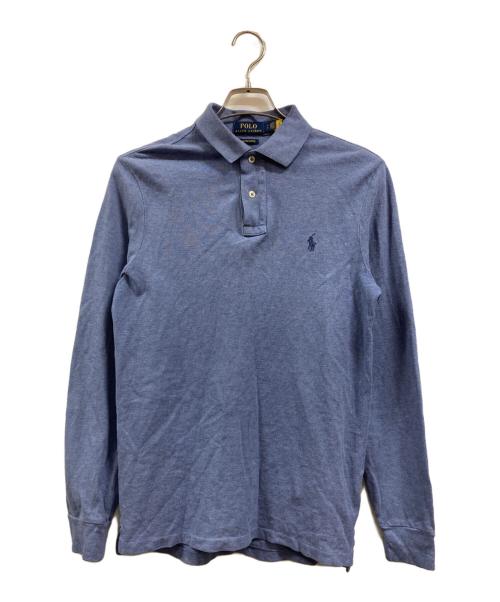 POLO RALPH LAUREN（ポロ・ラルフローレン）POLO RALPH LAUREN (ポロ・ラルフローレン) ポニー刺繍ポロシャツ ブルー サイズ:Sの古着・服飾アイテム
