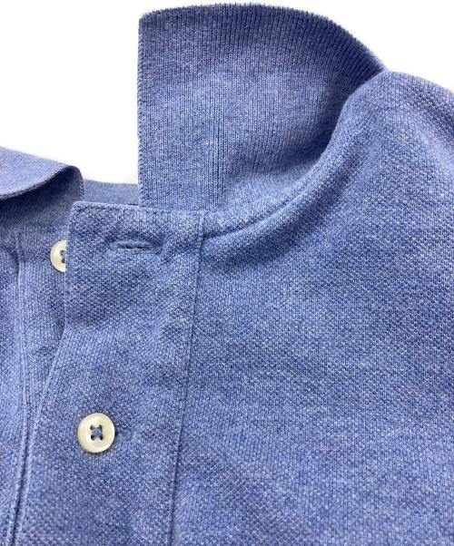 POLO RALPH LAUREN（ポロ・ラルフローレン）POLO RALPH LAUREN (ポロ・ラルフローレン) ポニー刺繍ポロシャツ ブルー サイズ:Sの古着・服飾アイテム