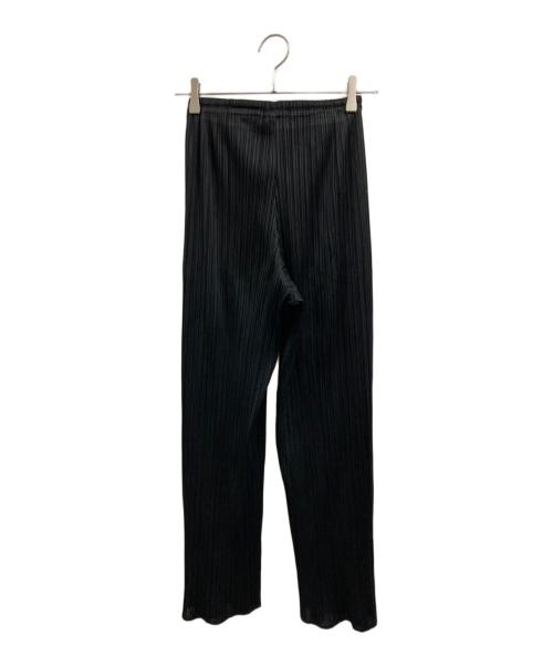 PLEATS PLEASE（プリーツプリーズ）PLEATS PLEASE (プリーツプリーズ) プリーツパンツ ブラック サイズ:2の古着・服飾アイテム