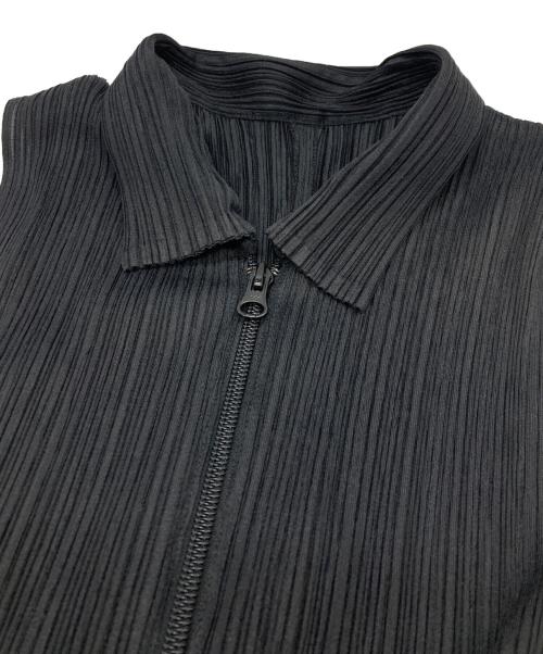 PLEATS PLEASE（プリーツプリーズ）PLEATS PLEASE (プリーツプリーズ) プリーツジャンプスーツ ブラック サイズ:4の古着・服飾アイテム