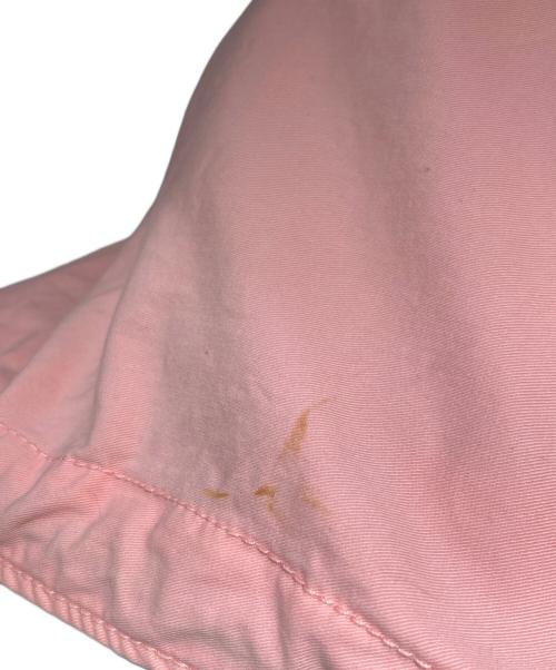 STONE ISLAND（ストーンアイランド）STONE ISLAND (ストーンアイランド) スーピマコットンストレッチツイルフーデッドブルゾン ピンク サイズ:Ｍの古着・服飾アイテム