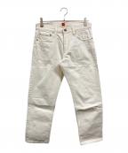 RESOLUTEリゾルト）の古着「712AAデニムパンツ」｜ホワイト