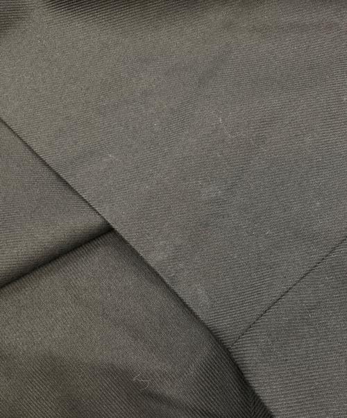 VERMEIL par iena（ヴェルメイユ パー イエナ）VERMEIL par iena (ヴェルメイユ パー イエナ) P/Ryツイルウエストシェイプ パフスリーブワンピース ブラック サイズ:38の古着・服飾アイテム