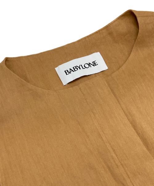 BABYLONE（バビロン）BABYLONE (バビロン) リネン混ジレ ベージュ サイズ:38 未使用品の古着・服飾アイテム