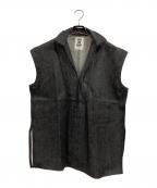 CHAOSカオス）の古着「WHY NOT NOW バナックシャツ」｜インディゴ