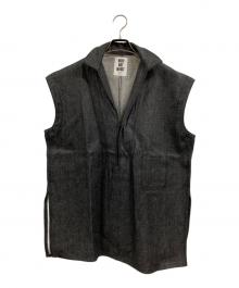 CHAOS（カオス）の古着「WHY NOT NOW バナックシャツ」｜インディゴ