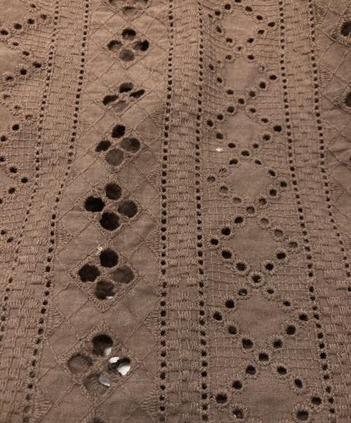 IENA（イエナ）IENA (イエナ) レースオールインワン ブラウン サイズ:36の古着・服飾アイテム