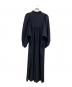 VERMEIL par iena (ヴェルメイユ パー イエナ) アセテートバックサテンジョーゼットワンピース ネイビー サイズ:FREE：17000円