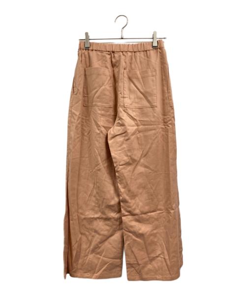 GRACE CONTINENTAL（（グレースコンチネンタル）GRACE CONTINENTAL (グレースコンチネンタル) フロントスリットパンツ ブラウン サイズ:36の古着・服飾アイテム