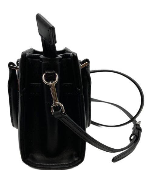 MICHAEL KORS（マイケル・コース）MICHAEL KORS (マイケル・コース) サッチェル クロスボディバッグ ブラックの古着・服飾アイテム