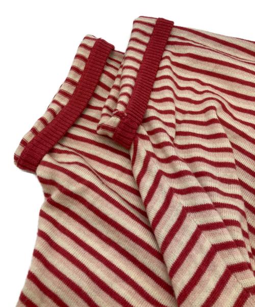 BURBERRY LONDON（バーバリーロンドン）BURBERRY LONDON (バーバリーロンドン) 刺繍ロゴ半袖ニット ピンク サイズ:38の古着・服飾アイテム
