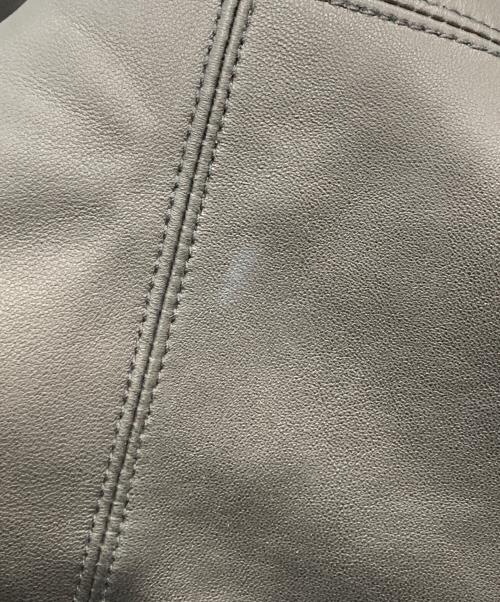 JEAN LOUIS SCHERRER（ジャンルイ シェレル）JEAN LOUIS SCHERRER (ジャンルイ シェレル) ラムレザージャケット ブラック サイズ:Ｍの古着・服飾アイテム