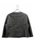 JEAN LOUIS SCHERRER (ジャンルイ シェレル) ラムレザージャケット ブラック サイズ:Ｍ：6000円