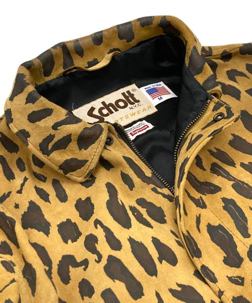 Schott（ショット）Schott (ショット) SUPREME (シュプリーム) Suede A-2 Jacket ブラウン サイズ:Ｍの古着・服飾アイテム