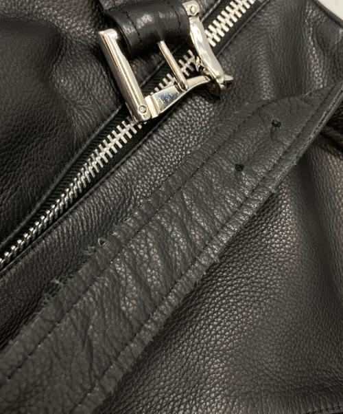 Liugoo Leathers（リューグーレザーズ）Liugoo Leathers (リューグーレザーズ) VaLLet 02 ダブルライダースジャケット ブラック サイズ:Ⅼの古着・服飾アイテム