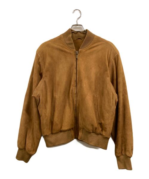 COACH（コーチ）COACH (コーチ) スエードレザーブルゾン ブラウン サイズ:Sの古着・服飾アイテム