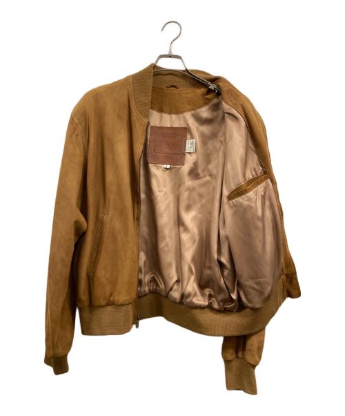 COACH（コーチ）COACH (コーチ) スエードレザーブルゾン ブラウン サイズ:Sの古着・服飾アイテム