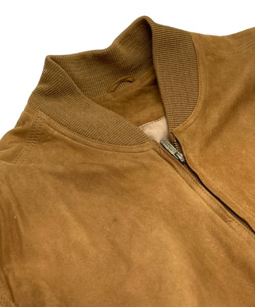 COACH（コーチ）COACH (コーチ) スエードレザーブルゾン ブラウン サイズ:Sの古着・服飾アイテム